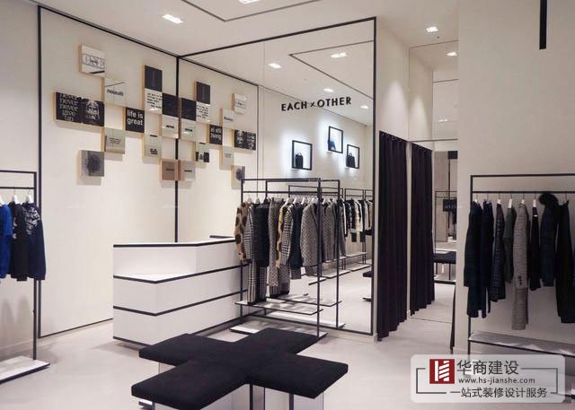 廣州服裝店裝修設(shè)計要有“顏色”，第一眼很重要